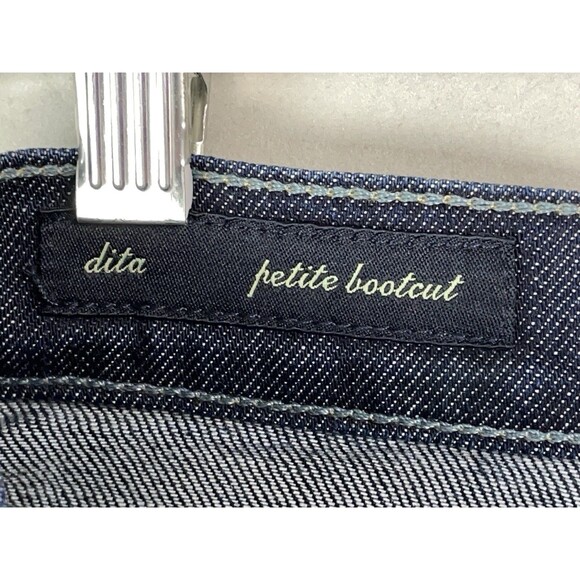 Citizens of Humanity Women 30 Jeans Dita Petite Bootcut Dark Wash Stretch Y2K - Picture 6 of 10